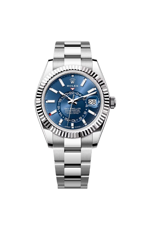 Pre-Owned Rolex Sky-Dweller Oystersteel and White Gold 42MM 326934