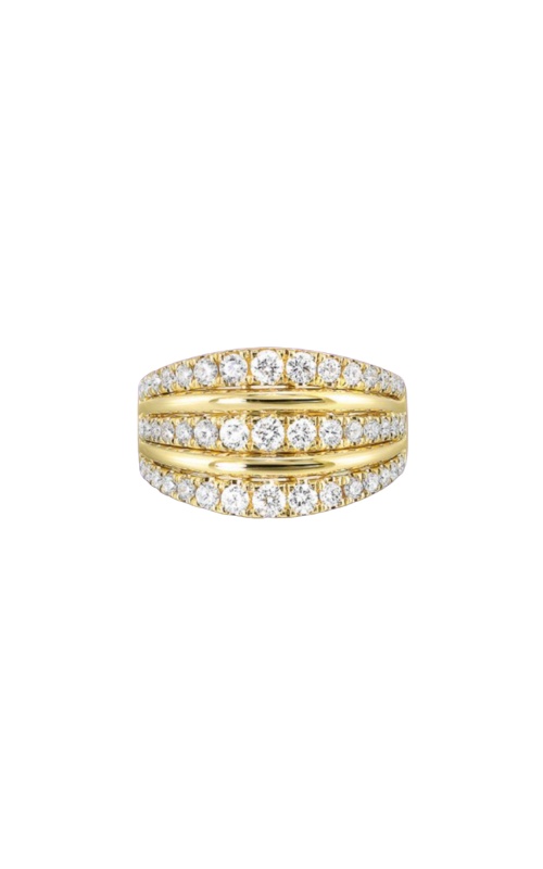 Albert's 14k Yellow Gold 3 Row 1ctw Diamond Band RG16127-4YC