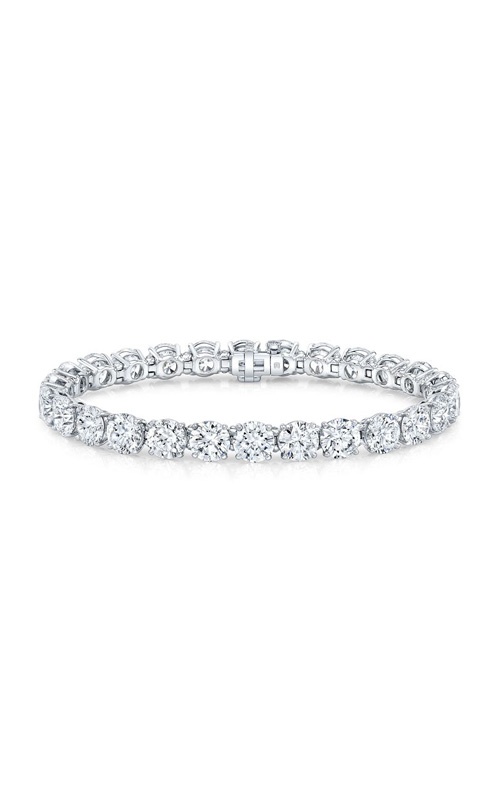 Rahaminov Diamonds 18k White Gold 11.36ctw Diamond 6.75 Inch Tennis Bracelet BR-2850