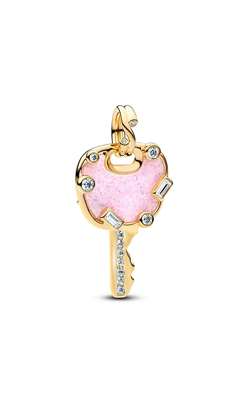 Pandora Radiating Pink Heart Medallion Charm 794409C01