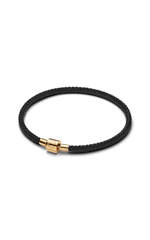 Pandora Black Cord Box Chain Bracelet 593816C02-17