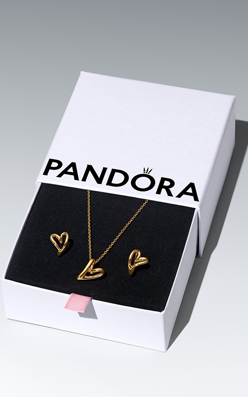 Pandora Organic Sparkle and Pearl Jewelry Gift Set B802657