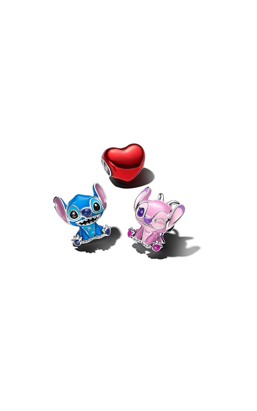 Pandora Stitch Valentines Charm Set B802698