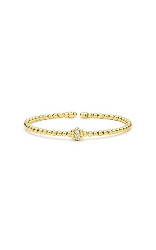 Lagos 18k Yellow Gold Caviar Beaded Bracelet 05-10284-M