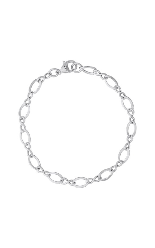 Rembrandt Charms Sterling Silver 7'' Figure 8 Link Classic Charm Bracelet 20-0104-007