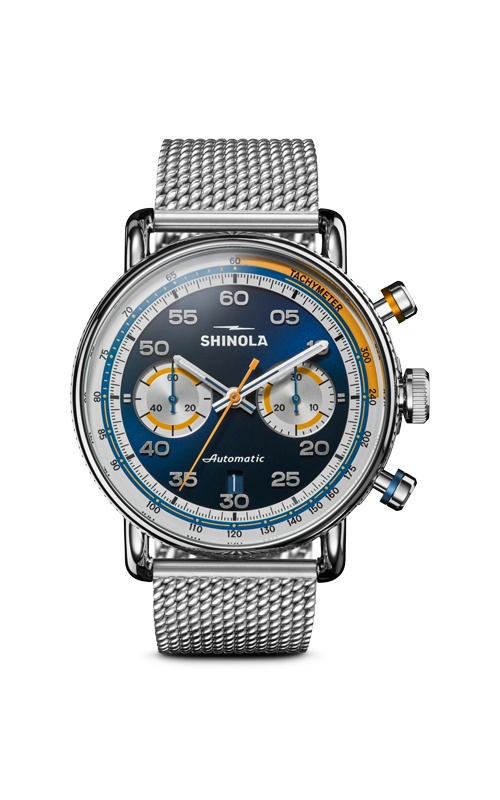 Shinola Canfield Speedway Open Road Automatic Chronograph Watch S0120308430