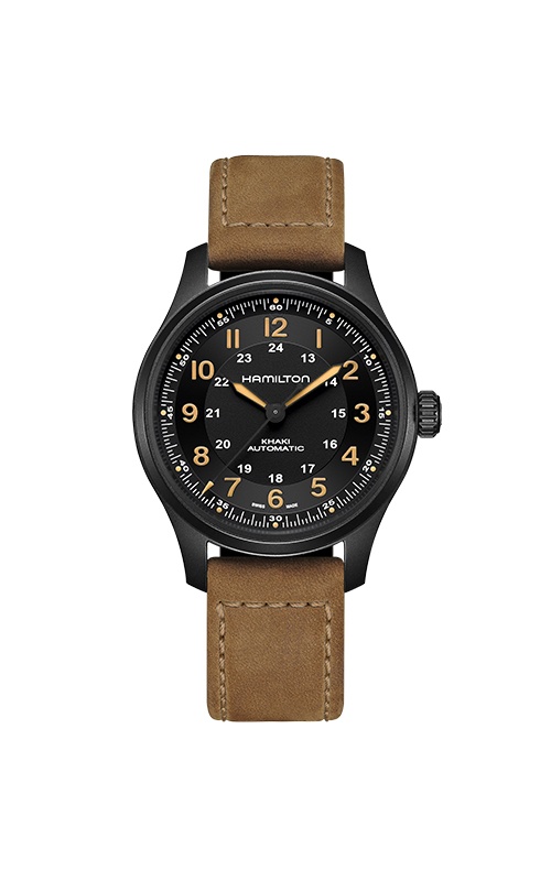 Pre-Owned Hamilton Khaki Field Titanium Auto 42MM H70665533