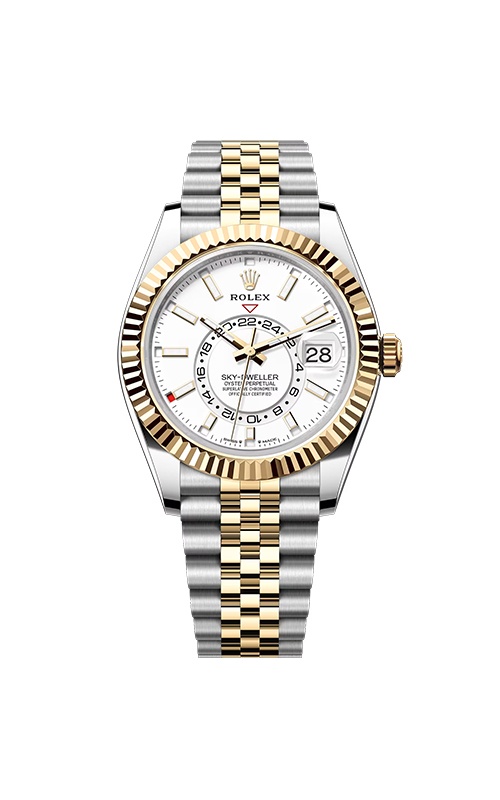 Pre-Owned Rolex Sky-Dweller Oystersteel/Yellow Gold 42MM 336933-2601