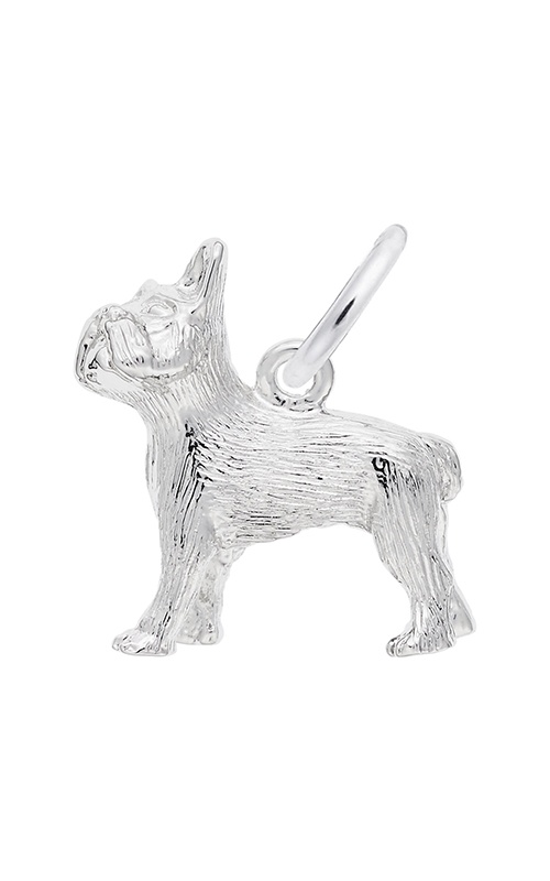 Rembrandt Charms Sterling Silver French Bull Dog Charm 3586-000