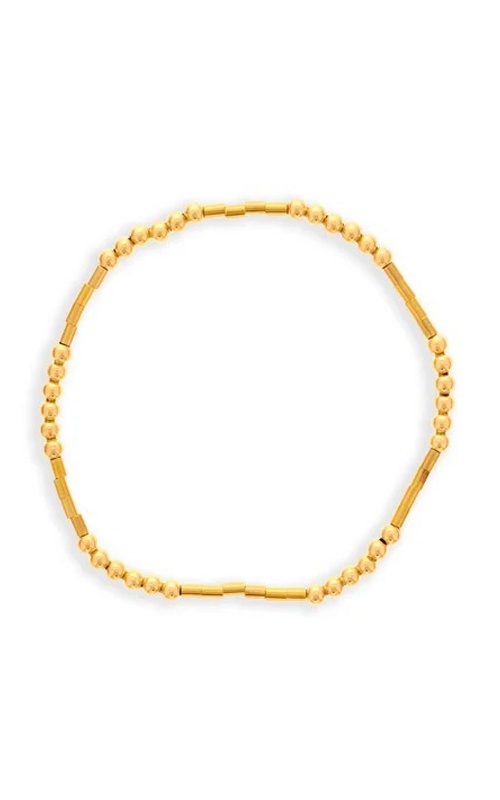 Dee Berkley 5mm Beads with 7-6mm Twisted Beads Bracelet DBJ-BRC-2837