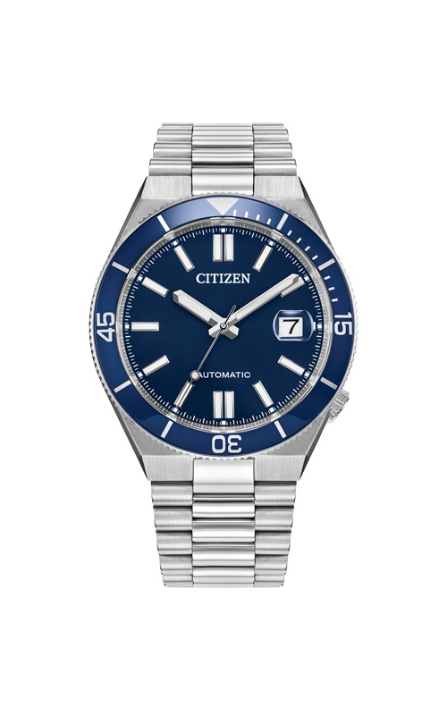 Citizen Men's TSUYOSA Shore Automatic Blue Watch NJ0230-59L