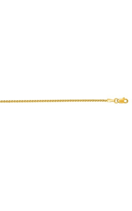 Albert's 14k Yellow Gold 20'' 1.5mm Round Wheat Chain RW040-20