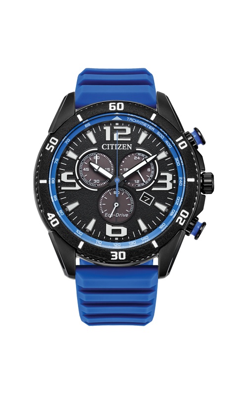 Citizen Men's Brycen Chronograph Silicone Strap Watch AT2586-05E
