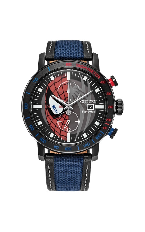 Citizen Men's Marvel Here Comes Deadpool 42mm Eco-Drive Mens Watch