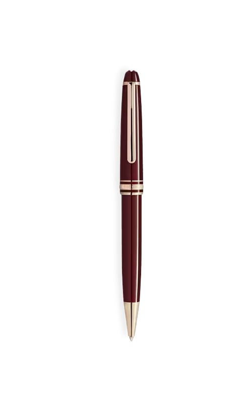 Montblanc Meisterstück Burgundy Red Classique Ballpoint 133008