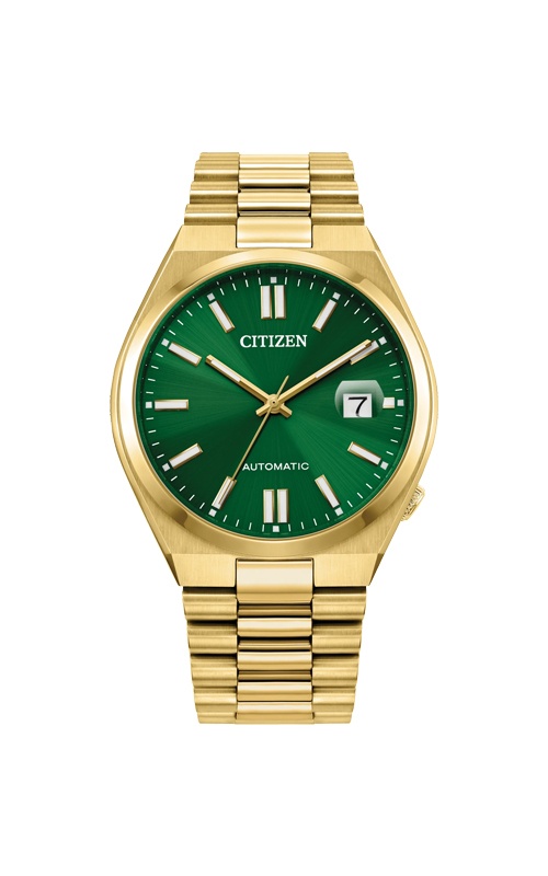Citizen Men's and Ladies' TSUYOSA Automatic Green Dial Watch NJ0152-51X