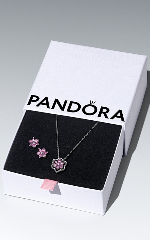 Pandora Organic Sparkle and Pearl Jewelry Gift Set B802657