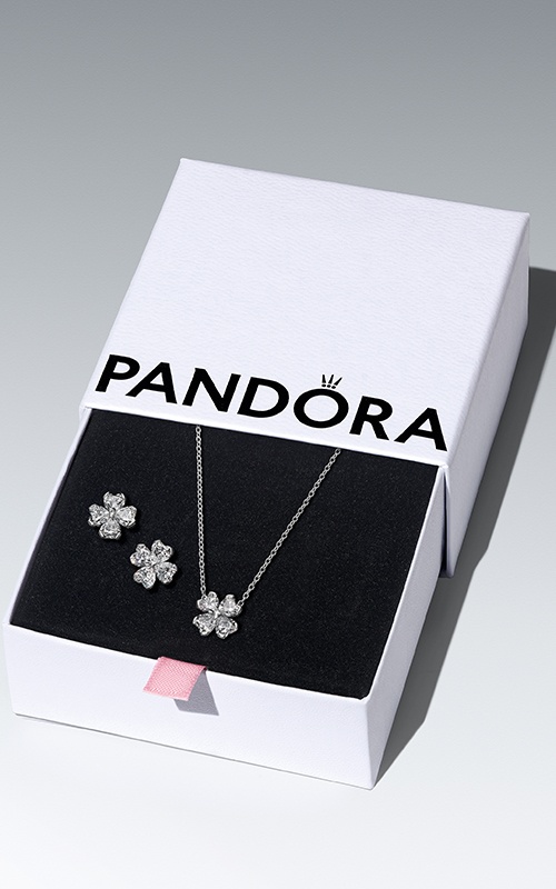 Pandora Organic Sparkle and Pearl Jewelry Gift Set B802657