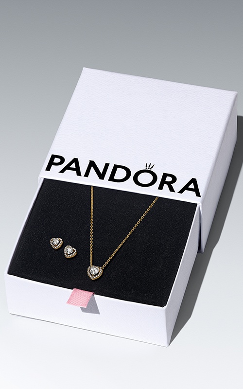 Pandora Organic Sparkle and Pearl Jewelry Gift Set B802657