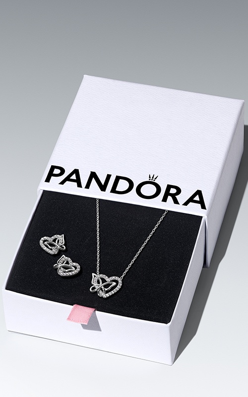 Pandora Organic Sparkle and Pearl Jewelry Gift Set B802657