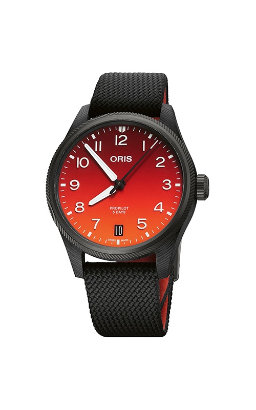 Pre-Owned Oris Pro Pilot Coulson Limited Edition 3D Printed 41MM 01 400 7784 8786-SET
