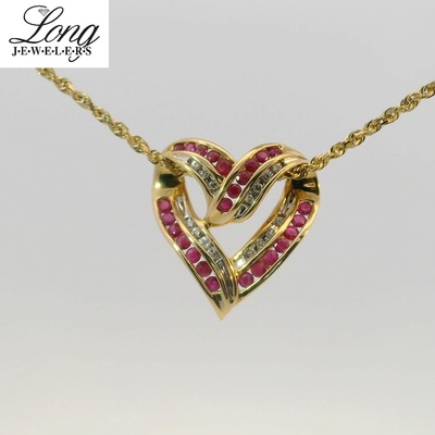 25 Rubies 15 Diamond Necklace 25 Rubies 15 Diamond Necklace