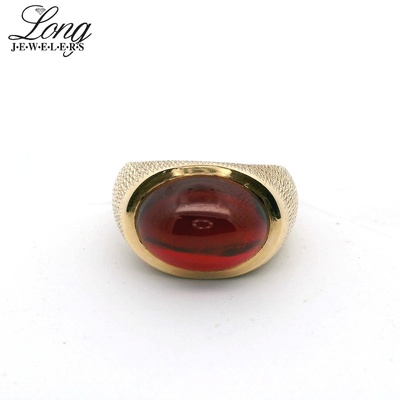 14K Yellow Gold Gemstone Ring: Elegant and Vibrant Luxury