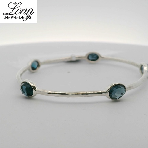 Sterling Silver (925) Gemstone Bracelet | Elegant & Timeless Design thumbnail 2