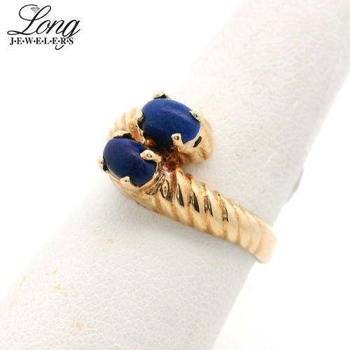 14K Yellow Gold Gemstone Ring: Elegant and Vibrant Luxury thumbnail 3