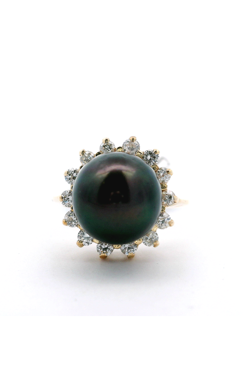 LDS 14KY SI2/HI 14D=0.42 RED EST 11MM SS PEARL RG