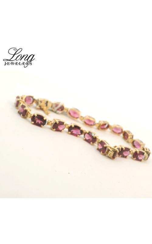 14K Yellow Gold Gemstone Bracelet | Elegant & Timeless Luxury