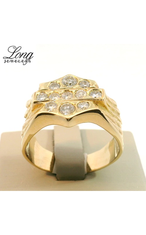 18K Gold and Diamond Ring