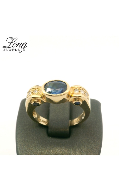 LDS 14KY SI2IJ 6D=.12CT BLK EST SA=1.00CT 4S=.12
