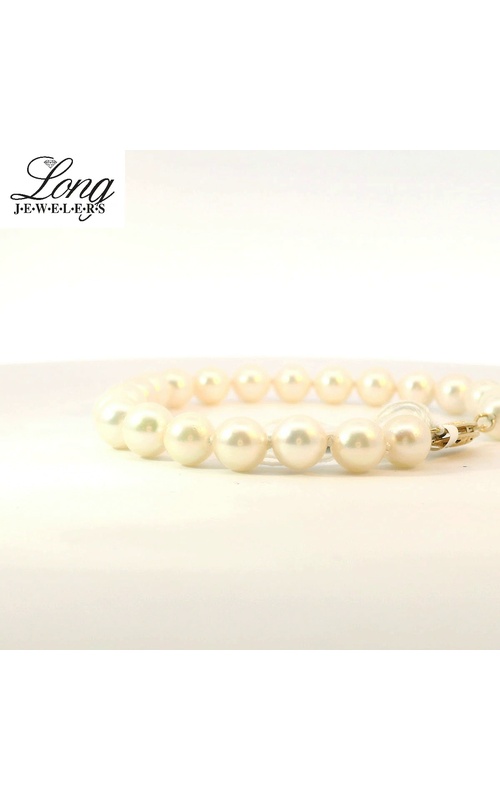 Elegant 14K Yellow Gold Pearl Bracelet | Timeless Luxury