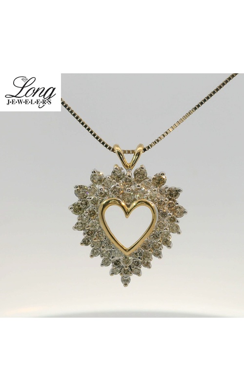 Dazzling Diamond Heart Necklace Dazzling Diamond Heart Necklace