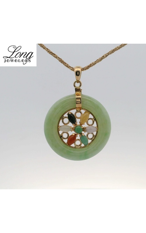 Jade in Multi-Colored Necklace