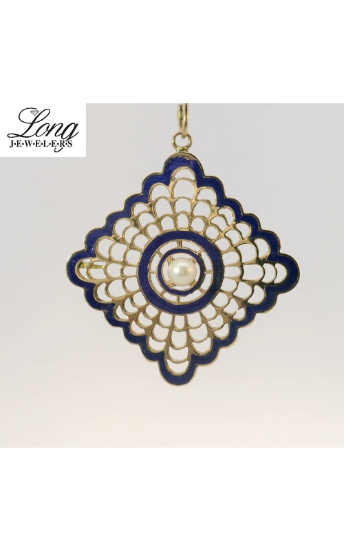 Elegant 14K Yellow gold Pearl Pendant Necklace for Timeless Style