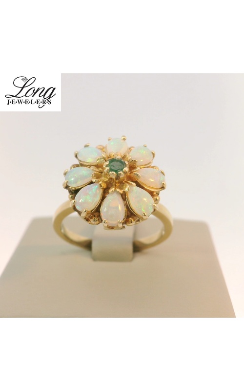 14K Yellow Gold Gemstone Ring: Elegant and Vibrant Luxury