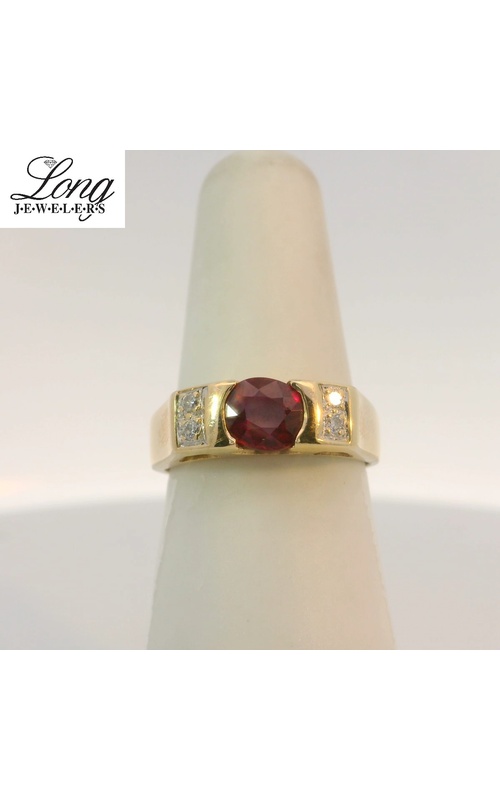 Stunning 18K Yellow Gold Gemstone Ring | Elegant & Vibrant Designs