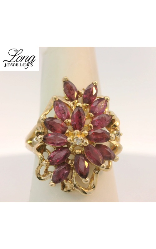 14K Yellow Gold Gemstone Ring: Elegant and Vibrant Luxury