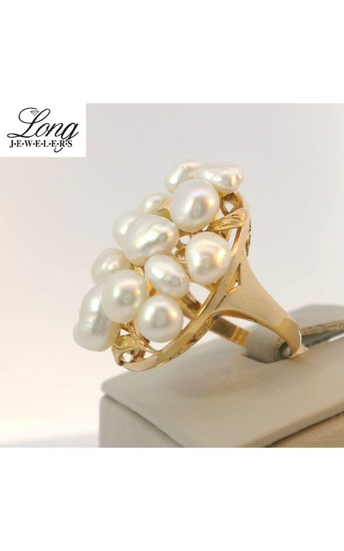 18K Yellow Gold Pearl Ring: Timeless Elegance & Luxury