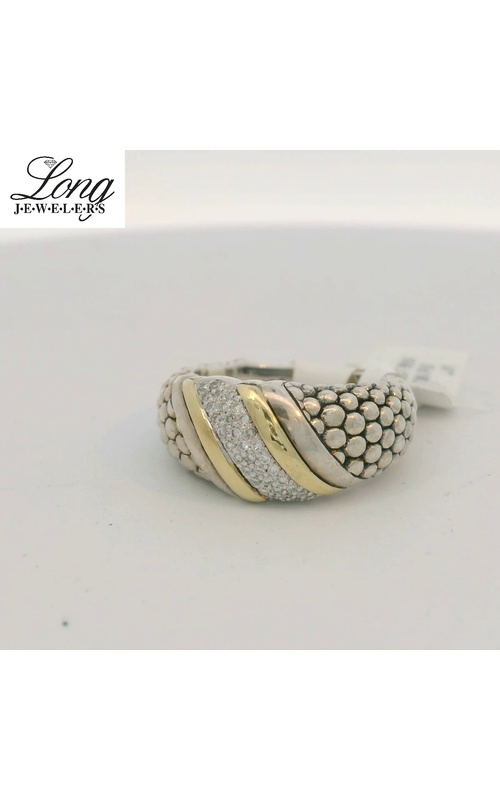 Stunning 18K Yellow Gold & Sterling Silver Gemstone Ring for Timeless Elegance