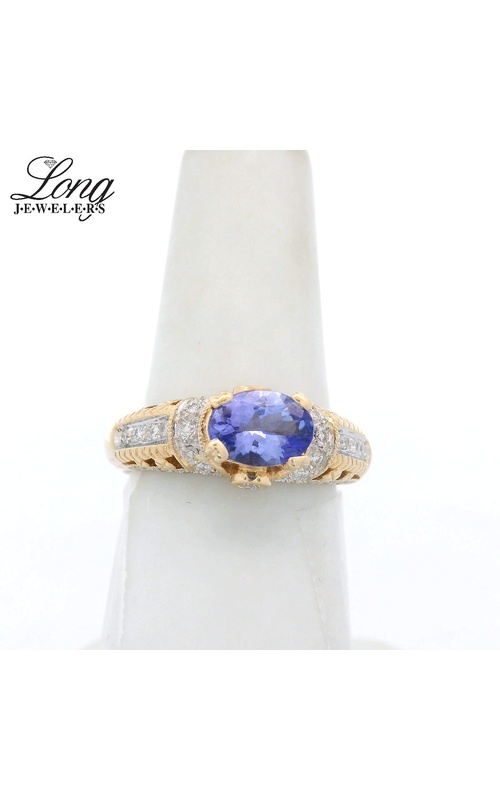 14K Yellow Gold Gemstone Ring: Elegant and Vibrant Luxury