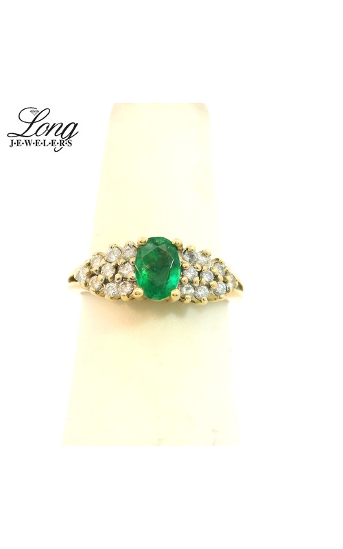 Emerald & Diamond Ring