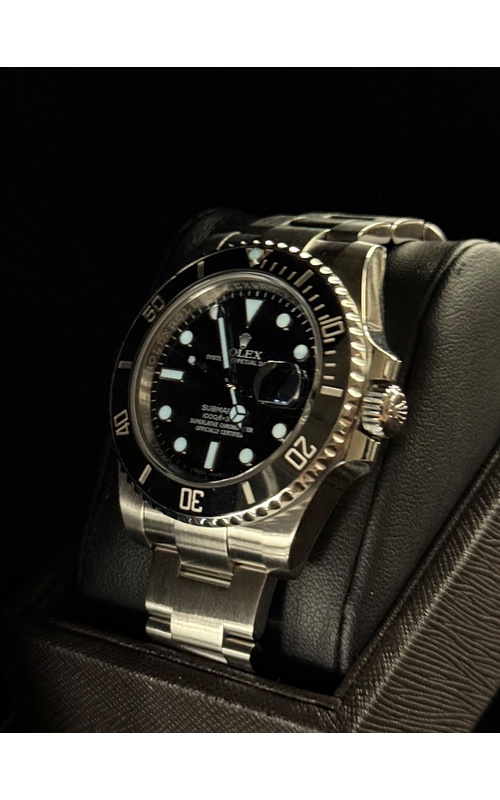 Pre-Owned Rolex Submariner Black #116610LN