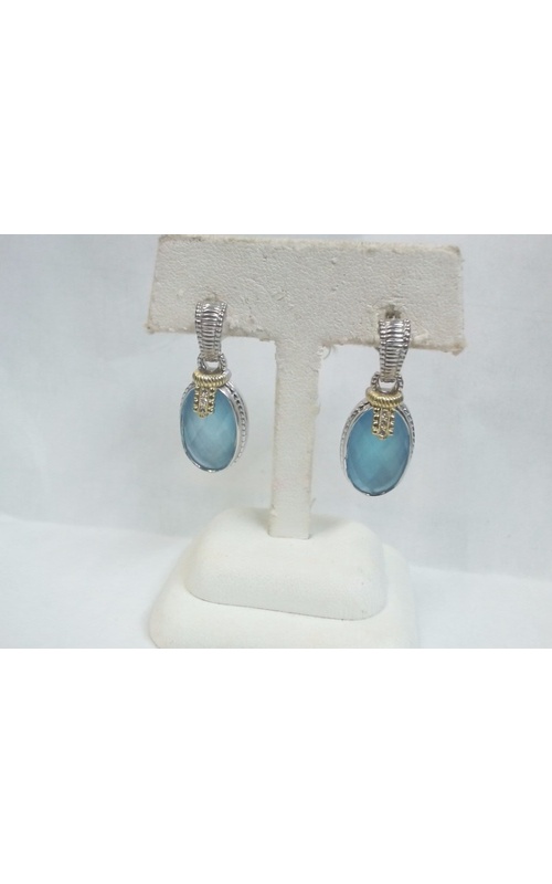 LDS SS/18KY SI/G 6D=0.06 RED EST BLUE TOPAZ ER