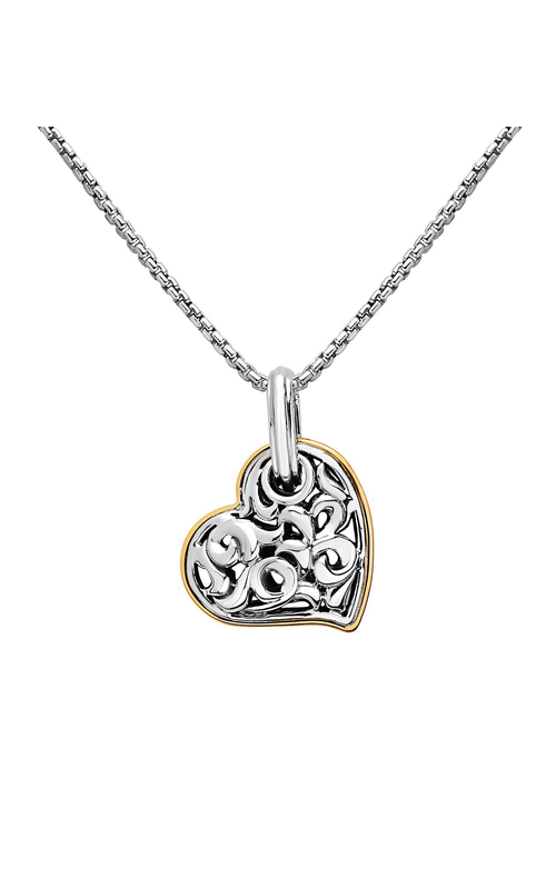 Charles Krypell Sterling Silver Necklace 4-6880-SGHEART