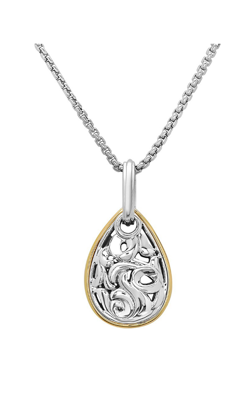 Charles Krypell Sterling Silver Necklace 4-6880-SGPEAR