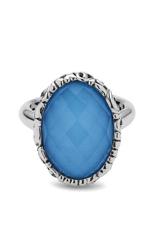Charles Krypell Sterling Silver Ring 3-6946-TQ