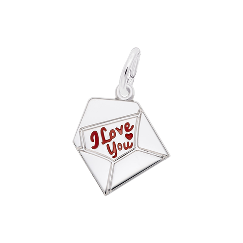 Rembrandt Charms I Love You Charm, 14K White Gold並行輸入品　送料無料 Rembrandt Charms Charm 8347 | Hannoush Jewelers of MA